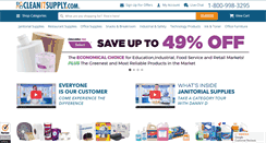 Desktop Screenshot of cleanitsupply.com